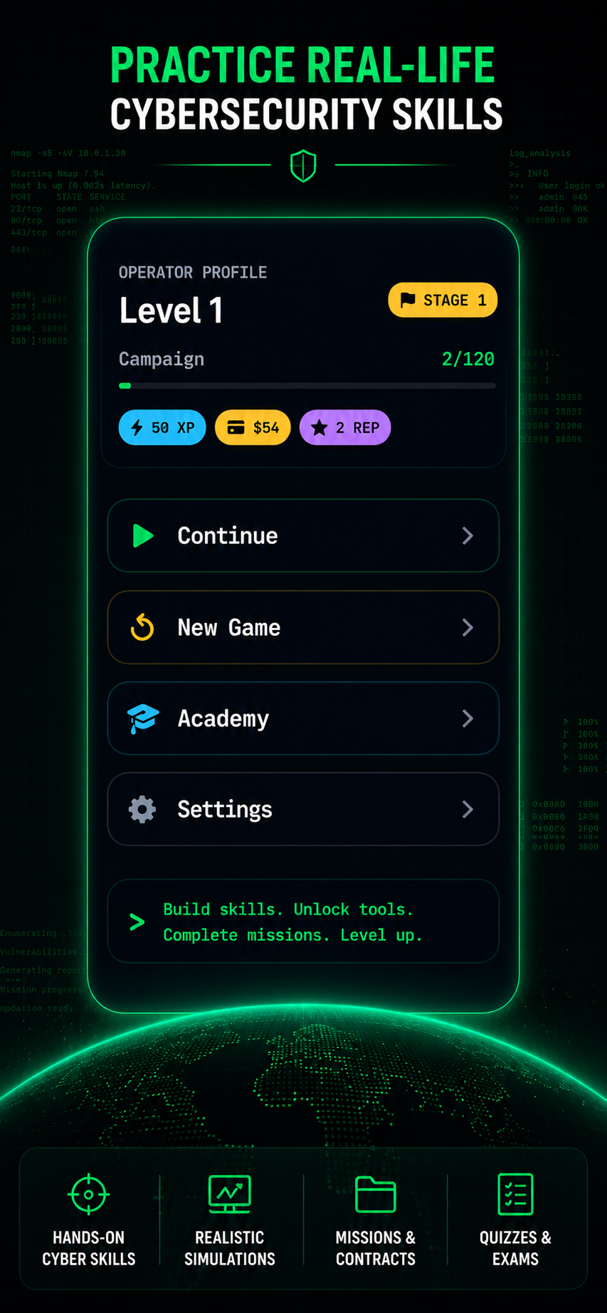 Security Lab: Terminal promotional screenshot 3